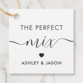 De Perfecte Mix-kruiden of Trail Mix-cadeaubijslui Bedankjes Labels (Voorkant)