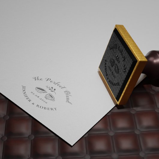 De perfecte mix monogram stempel