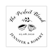 De perfecte mix monogram stempel (Afrduk)