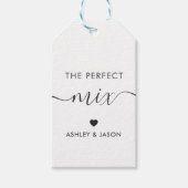 De perfecte Mix Spice of het Label van de Mix van Cadeaulabel (Voorkant)