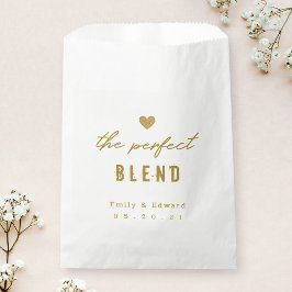 De Perfecte Mix Trouw Bruidsfeest Koffie Thee Bedankzakje