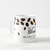 De perfecte mix van koffie is gunstig voor de brui koffiemok (Voorkant links)