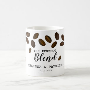 De perfecte mix van koffie is gunstig voor de brui koffiemok