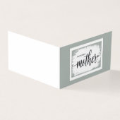 De perfecte moeder een Kaart voor mama (Buitenkant)