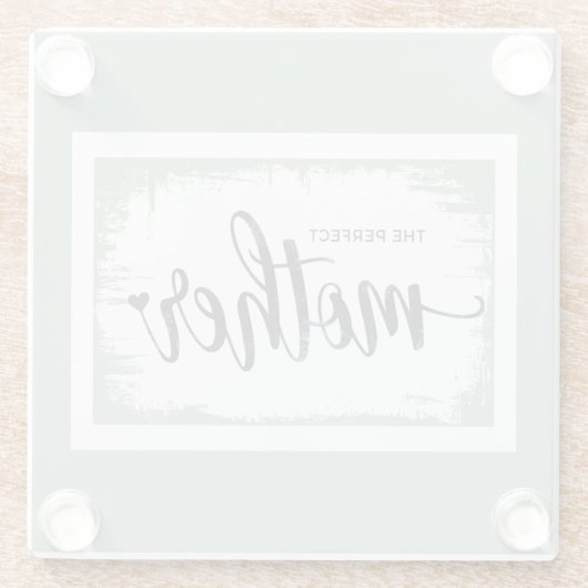 De perfecte moeder glazen onderzetter (Achterkant)