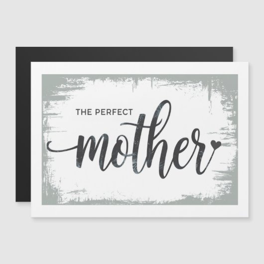De perfecte moeder Kaart voor mama (Voorkant / Achterkant)