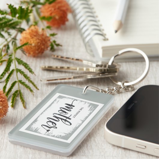 De perfecte moeder sleutelhanger (Voorkant Rechts)