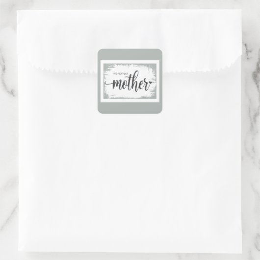 De perfecte moeder Sticker voor mama (Tas)