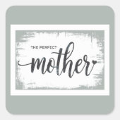 De perfecte moeder Sticker voor mama (Voorkant)