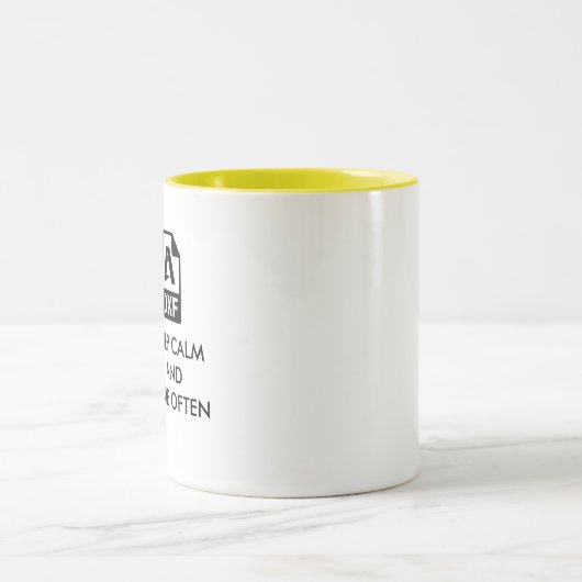 De perfecte Mok voor Autocad Designer Coffee (Center)