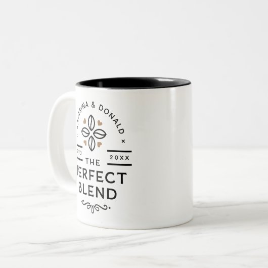 De perfecte Mok voor een blendenkoffee met cadeau (Voorkant links)