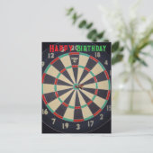 De perfecte opname: Bullseye op het dartbord, Briefkaart (Staand voorkant)