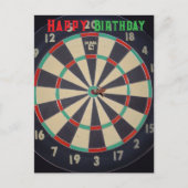 De perfecte opname: Bullseye op het dartbord, Briefkaart (Voorkant)