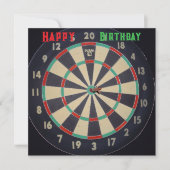De perfecte opname: Bullseye op het dartbord, Kaart (Voorkant)