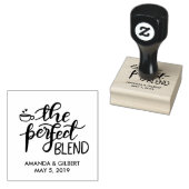 De perfecte overvloeihandgeschreven handgeschreven rubberstempel (Gestempeld)