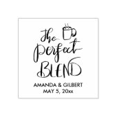 De perfecte overvloeihandgeschreven handgeschreven rubberstempel (Afrduk)