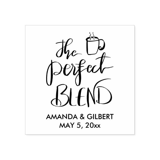 De perfecte overvloeihandgeschreven handgeschreven rubberstempel (Afrduk)