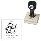 De perfecte overvloeihandgeschreven handgeschreven rubberstempel (Gestempeld)