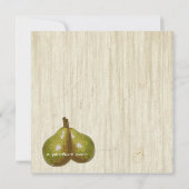 De Perfecte Peer Bewaar de Datum Save The Date (Achterkant)