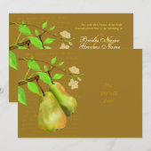 De perfecte peer kaart (Voorkant / Achterkant)