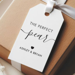 De Perfecte Peer Tag, Thuisgemaakte Gift Tag, Kraf Cadeaulabel