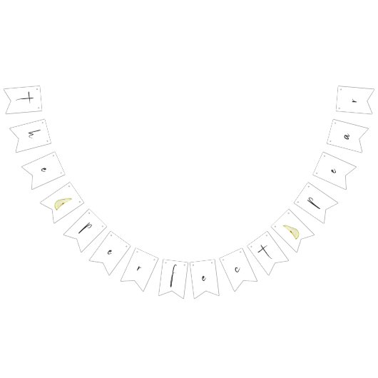 De perfecte peren - welkome Bunting Banner (Alle)