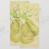 De  perfecte perenuitnodiging kaart (Voorkant / Achterkant)