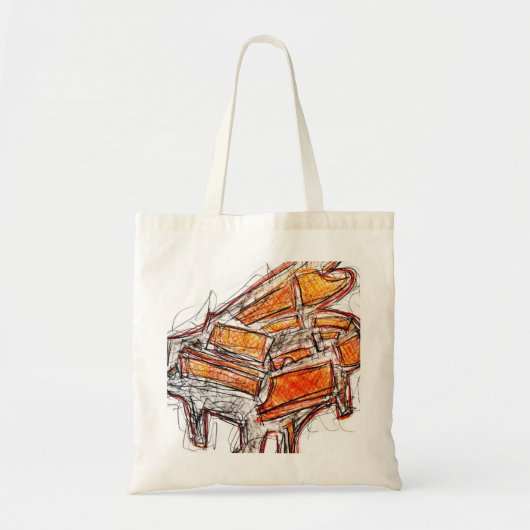 De perfecte Piano Lesson-Canvas tas (Voorkant)