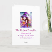 De perfecte Pompoen - lege kaart (Achterkant)