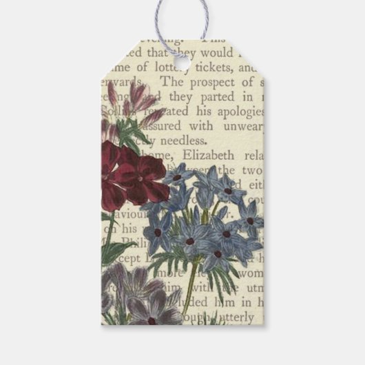 De perfecte Pride & Prejudice Fan Gift Tag Cadeaulabel (Voorkant)