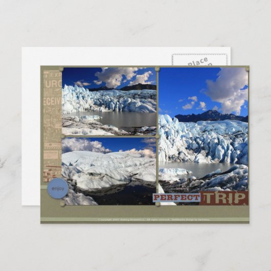 De perfecte reis Alaska Briefkaart (Voorkant / Achterkant)
