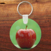 De perfecte rode kleur van de natuur sleutelhanger (Achterkant)