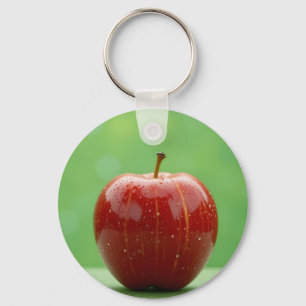 De perfecte rode kleur van de natuur sleutelhanger