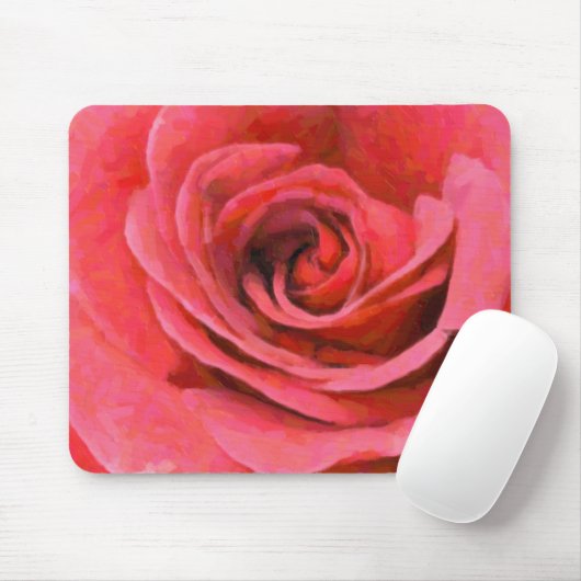 De perfecte Roos Mousepad Muismat (Met muis)