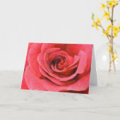 De perfecte Roos Note Kaart (Gele Bloem)