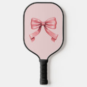 De perfecte roze boog pickleball paddle (Voorkant)