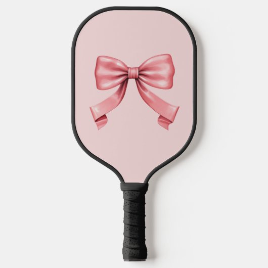 De perfecte roze boog pickleball paddle (Voorkant)