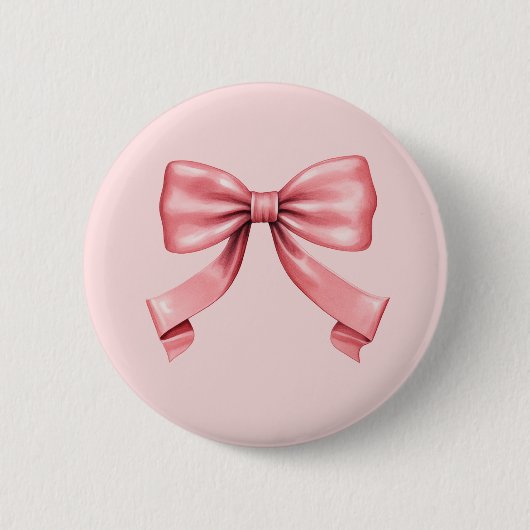 De perfecte roze boog ronde button 5,7 cm (Voorkant)