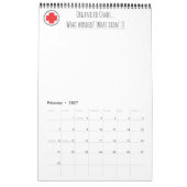 De perfecte schoolverpleegkalender. kalender (Feb 2027)