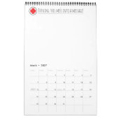 De perfecte schoolverpleegkalender. kalender (Mar 2027)