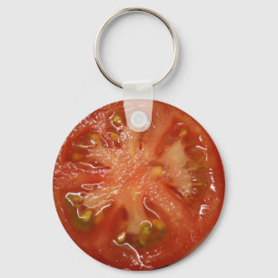 De perfecte Slice Tomato Sleutelhanger