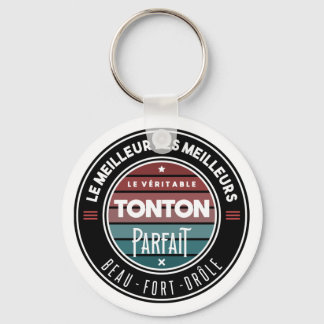 De perfecte tonton sleutelhanger