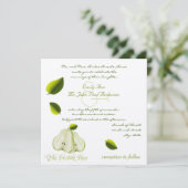 De perfecte uitnodiging voor het huwelijk (Staand voorkant)