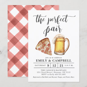 De perfecte uitnodiging voor het paar