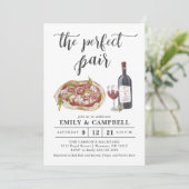 De perfecte uitnodiging voor het paar (Staand voorkant)