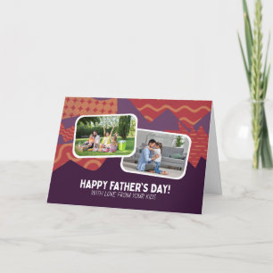 De perfecte vaderdag bedankkaart