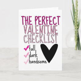 De perfecte Valentijn Feestdagen Kaart