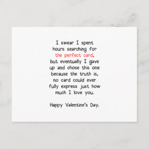 De perfecte Valentijnsdag Feestdagenkaart