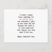 De perfecte Valentijnsdag Kaart (Voorkant)