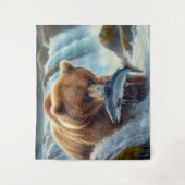 De perfecte vangst wandkleed (Voorkant)